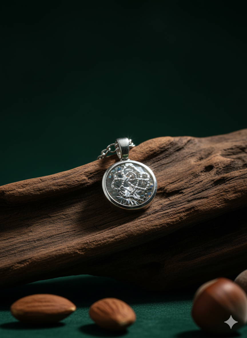 Floret Crystal Pendant Necklace